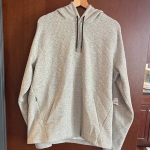 Old Navy Light Gray Hooded Knit Pullovers